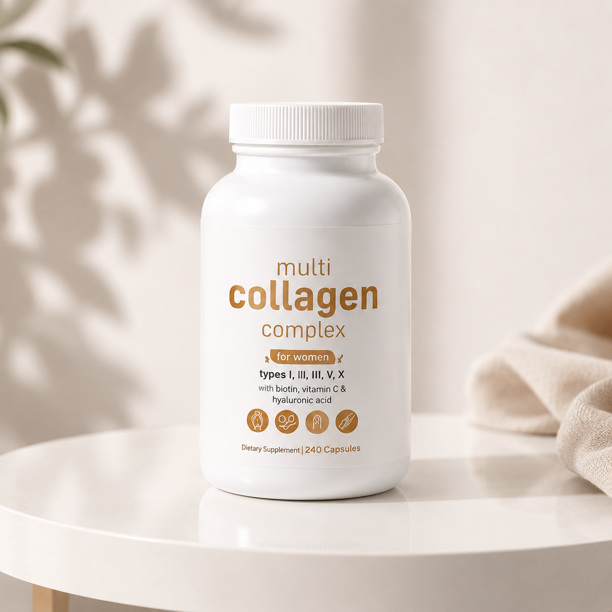 Multi- Collagen Boost Capsules (240 Ct)